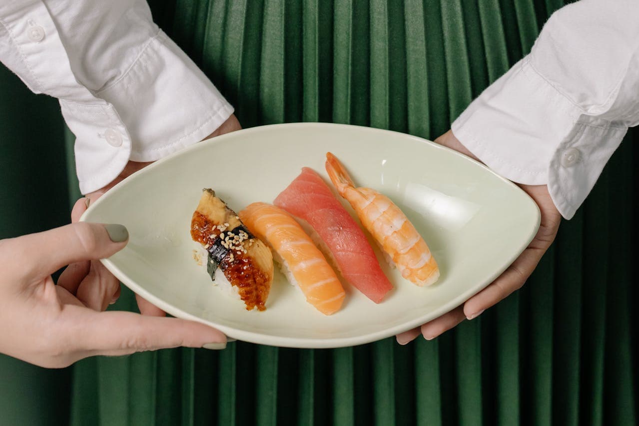 Maki und Sashimi